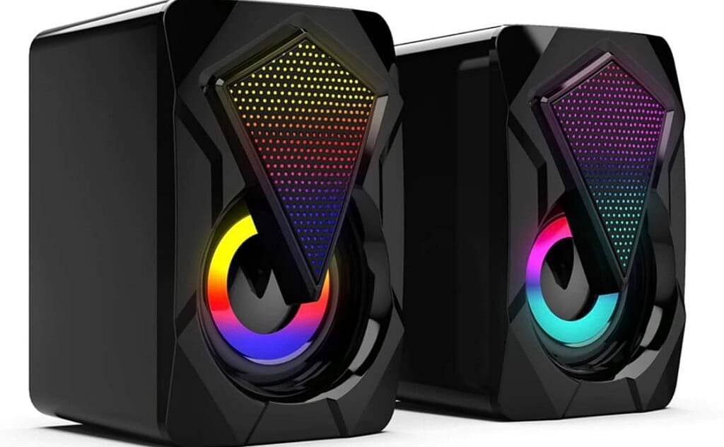 ⁦Dijital RGB Colorful Speaker Multimedia مكبر صوت جودة عالية⁩ - الصورة ⁦3⁩